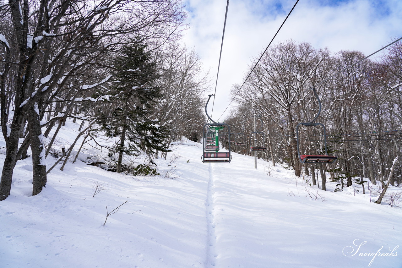 札幌藻岩山スキー場 ゲレンデの積雪は今季最深の125cm！コンディション良好で素晴らしいスキー日和に♪